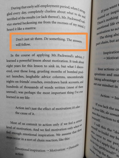 The Subtle Art Of Not Giving A F*ck.